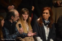A dos semanas de las PASO, la precandidata a Senadora Nacional por Unidad Ciudadana estuvo presente en la UNGS para escuchar y dialogar con científicos argentinos.