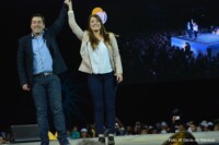 En el DirecTV Arena se realizó el acto de la presentación oficial de la lista de precandidatos a concejales y consejeros escolares de Unidad Ciudadana de Malvinas Argentinas.
