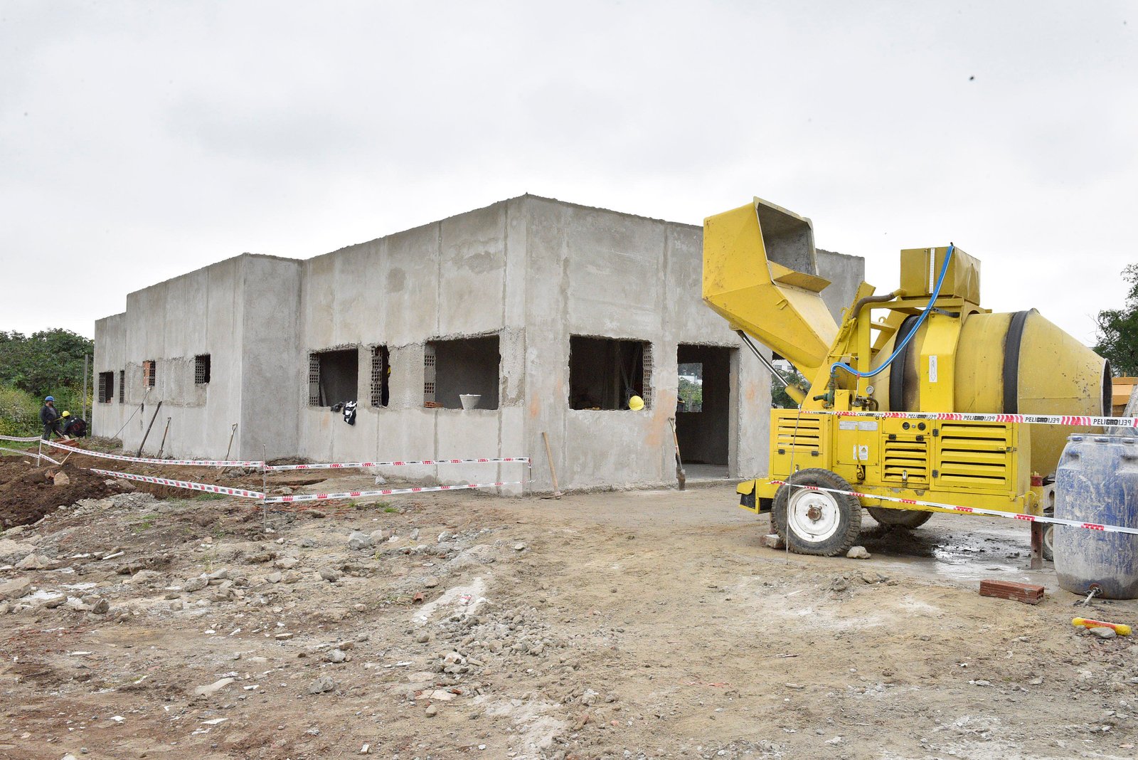 Continúa la obra del nuevo edificio de Defensa Civil y Emergencias - El ...