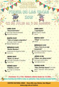 Vacaciones 2019 Teatro