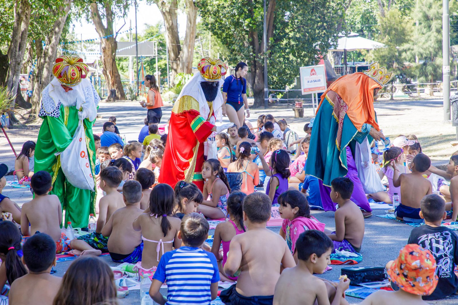 Los Reyes Magos recorrieron Berazategui