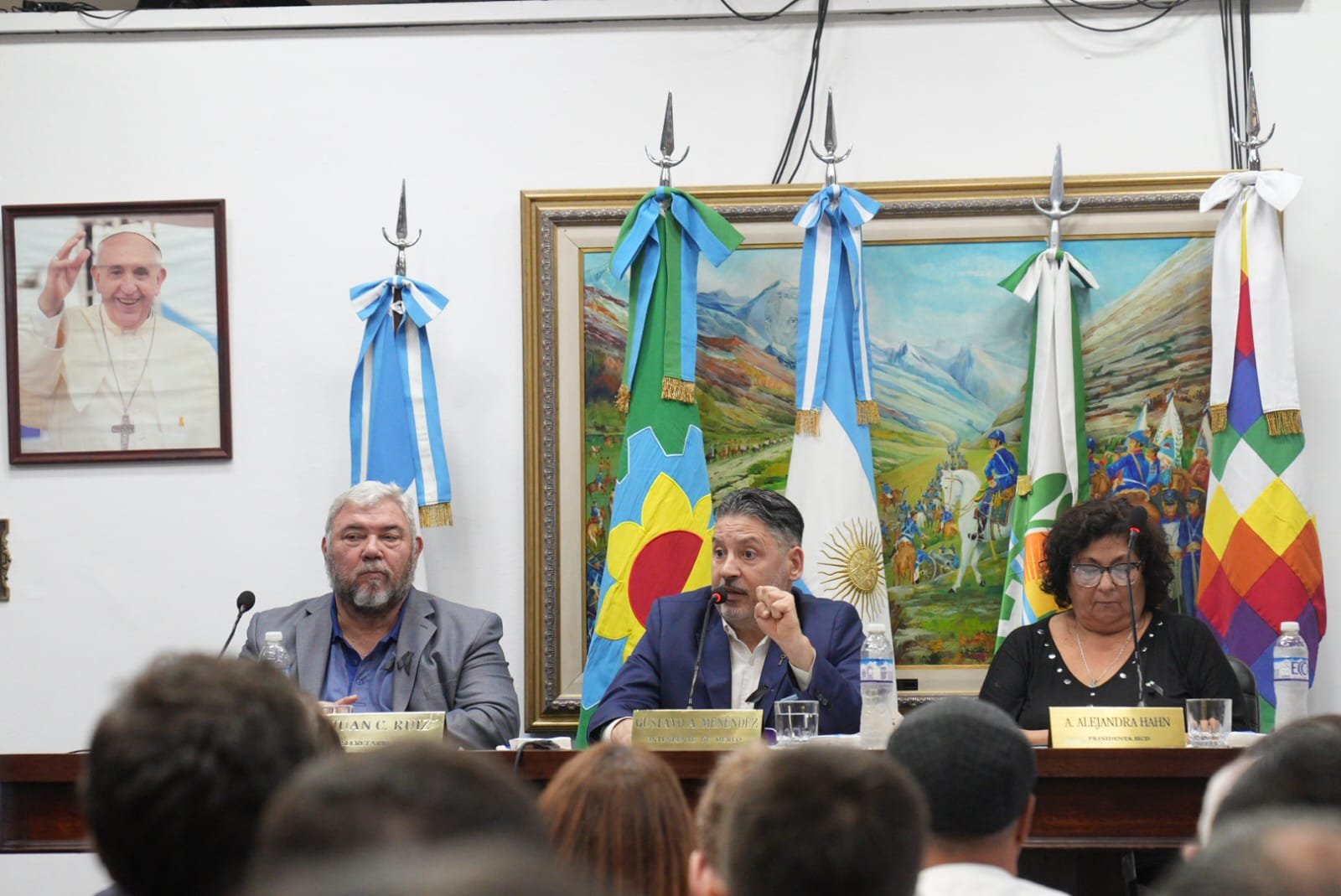 Apertura de sesiones ordinarias en Merlo