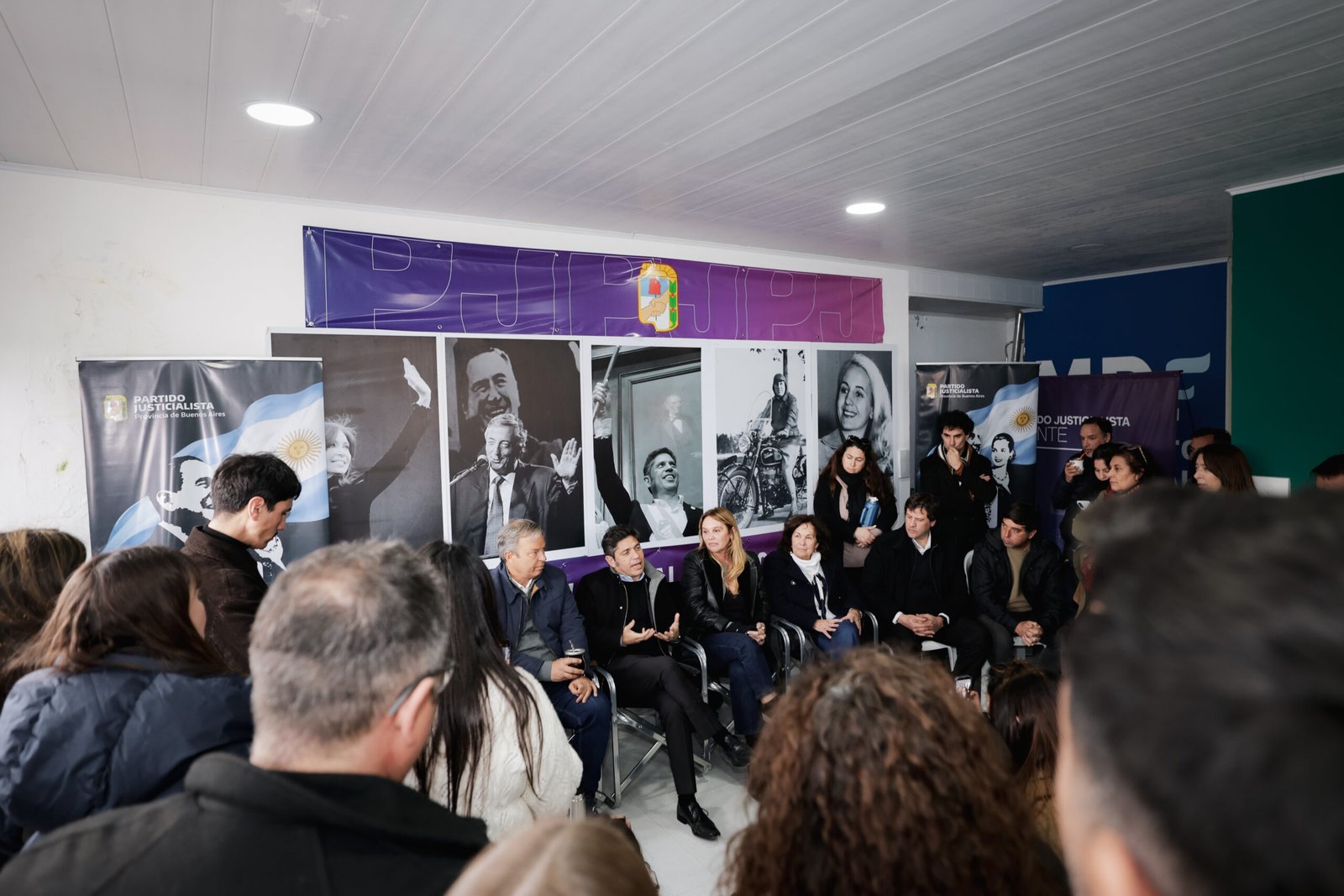 Kicillof: “El peronismo está para acompañar, escuchar y organizar a nuestro pueblo”