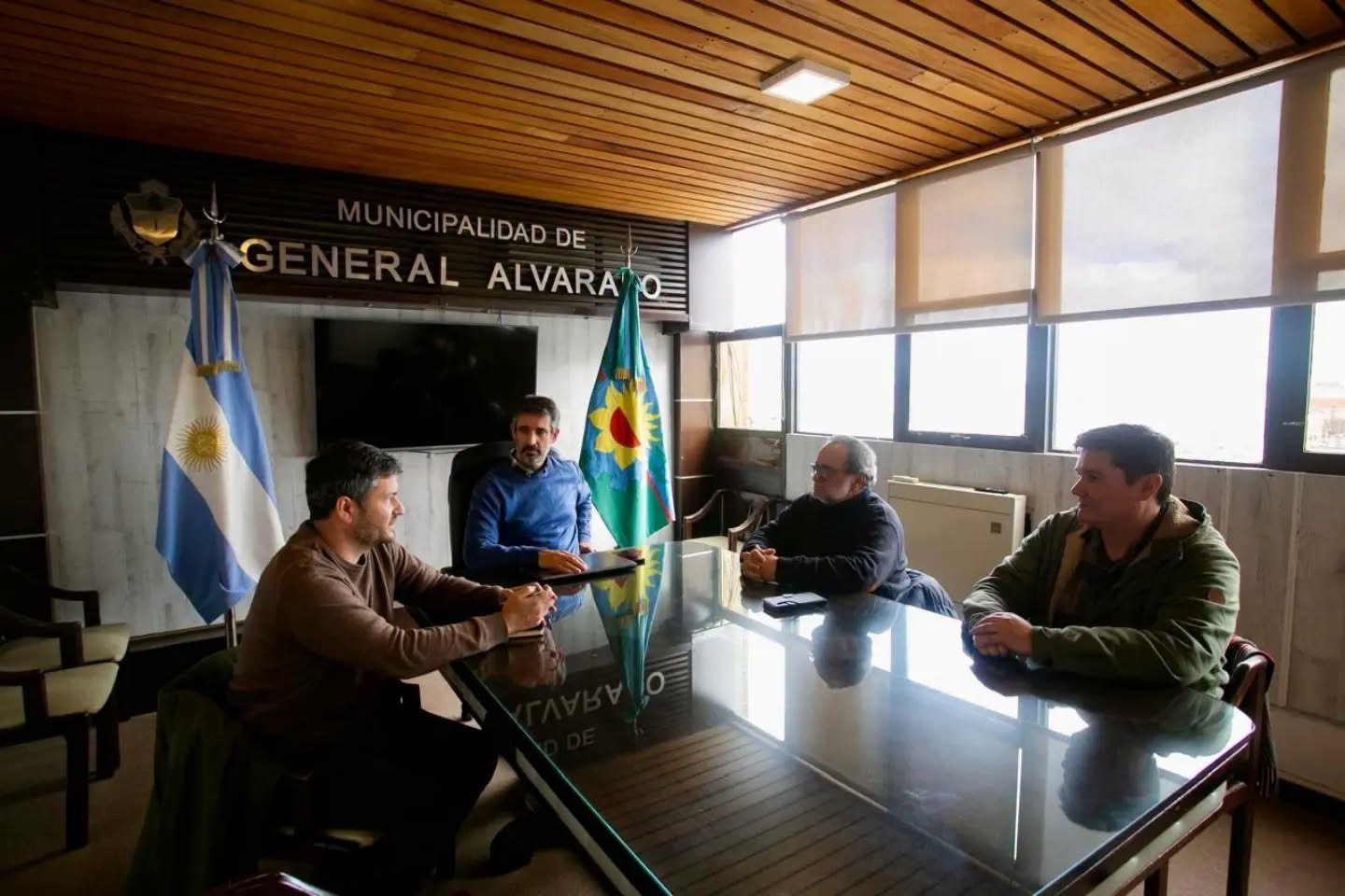 Reunión con el Director Provincial de Ganadería