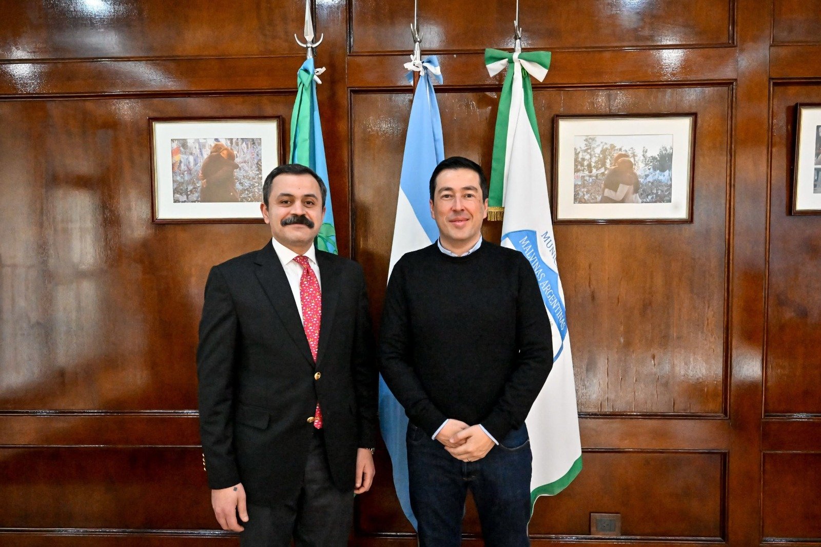Nardini recibió al embajador adjunto de Egipto