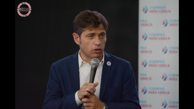 Gobernador de la provincia de Buenos Aires, Axel Kicillof.