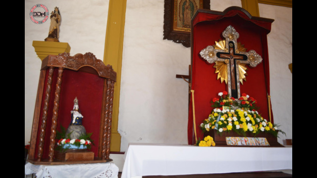 Como en cada celebración, se hizo presente la imagen de Nuestra Señora de la Consolación de Sumampa.